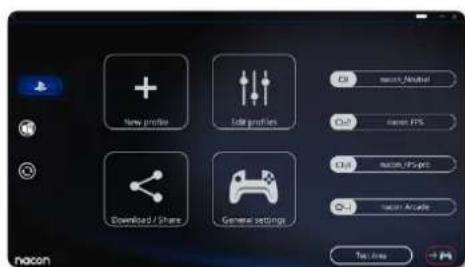Nacon Revolution Unlimited Pro Controller PS4 - IAprès avoir installé l'appli PC /Mac, vous pourrez : - 1