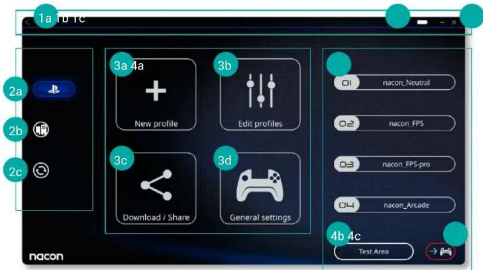 Nacon Revolution Unlimited Pro Controller PS4 - 5/ PC/MAC Companion App - 1