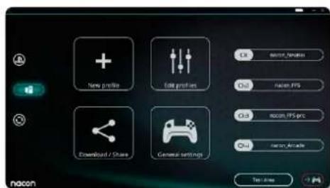 Nacon Revolution Unlimited Pro Controller PS4 - Tras instalar la aplicacion para PC/Mac, podras hacer loCEE: - 1
