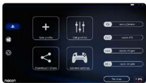 Nacon Revolution Unlimited Pro Controller PS4 - After installing the PC / Mac companion app you will be able to do the following: - 1
