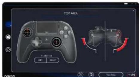 Nacon Revolution Unlimited Pro Controller PS4 - IAprès avoir installé l'appli PC /Mac, vous pourrez : - 3