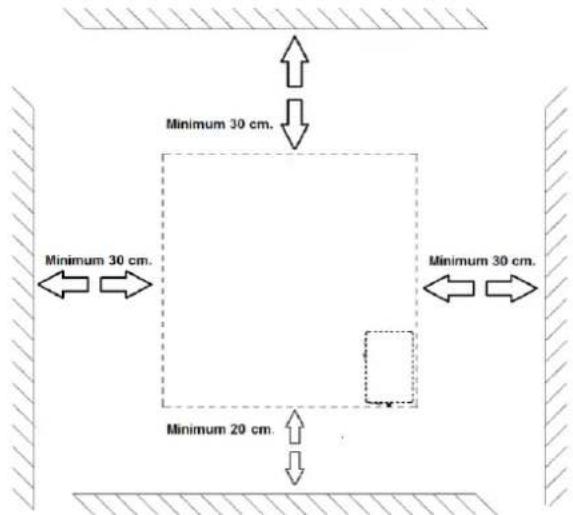 Eurom Mon Soleil 601 - Wall mounting: - 1