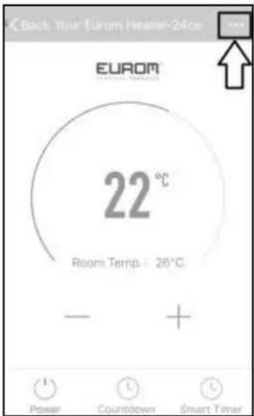 Eurom Mon Soleil 720 - FR - Etablir la première connexion entre l'appli et le poêle Eurom - 3