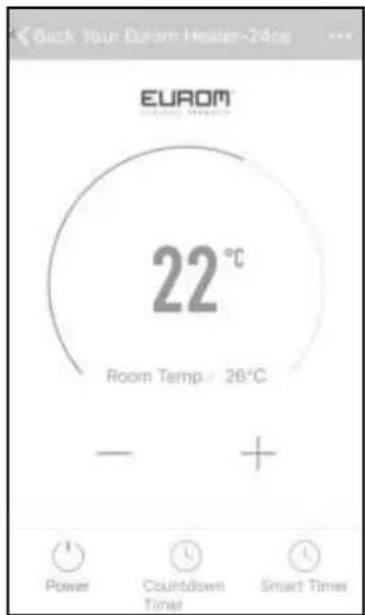 Eurom Mon Soleil 720 - EN - Making a connection between the app and the Eurom Heater for the first time - 3