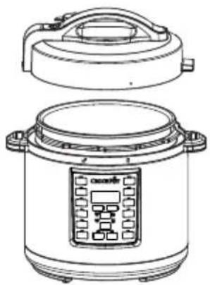 CROCK POT Express CSC051X - ASSEMBLAGE: - 3