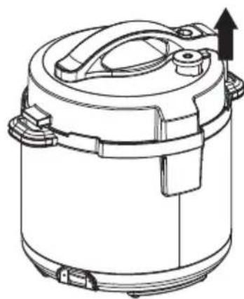 CROCK POT Express CSC051X - RELEASING PRESSURE AT THE END OF COOKING - 3