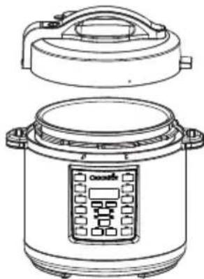 CROCK POT Express CSC051X - ZUSAMMENSETZEN: - 3