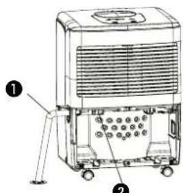 QLIMA D612 - OPZIONE 2: TUBO DI SCARICO PER GRAVITA - 3