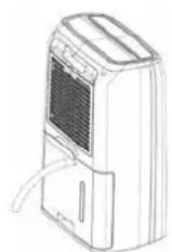 QLIMA D612 - OPTION 2 SCHWERKRAFTABLAUFSCHLAUCH - 2