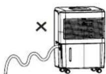 QLIMA D612 - OPZIONE 2: TUBO DI SCARICO PER GRAVITA - 7