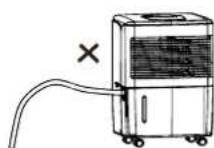 QLIMA D612 - OPZIONE 2: TUBO DI SCARICO PER GRAVITA - 5