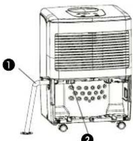 QLIMA D612 - OPTION 2 TUYAU DE VIDANGE PAR GRAVITE - 1