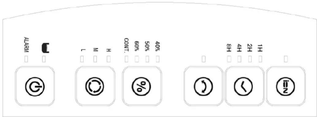 QLIMA DD208 - PANEL DE CONTROL - 1