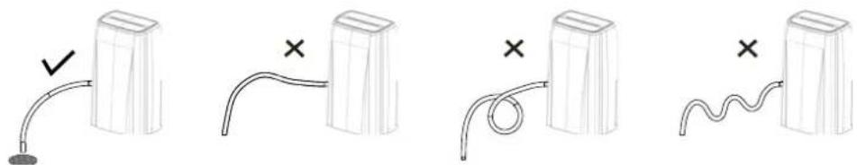 QLIMA D620 - OPTION 2 GRAVITY DRAIN HOSE - 1