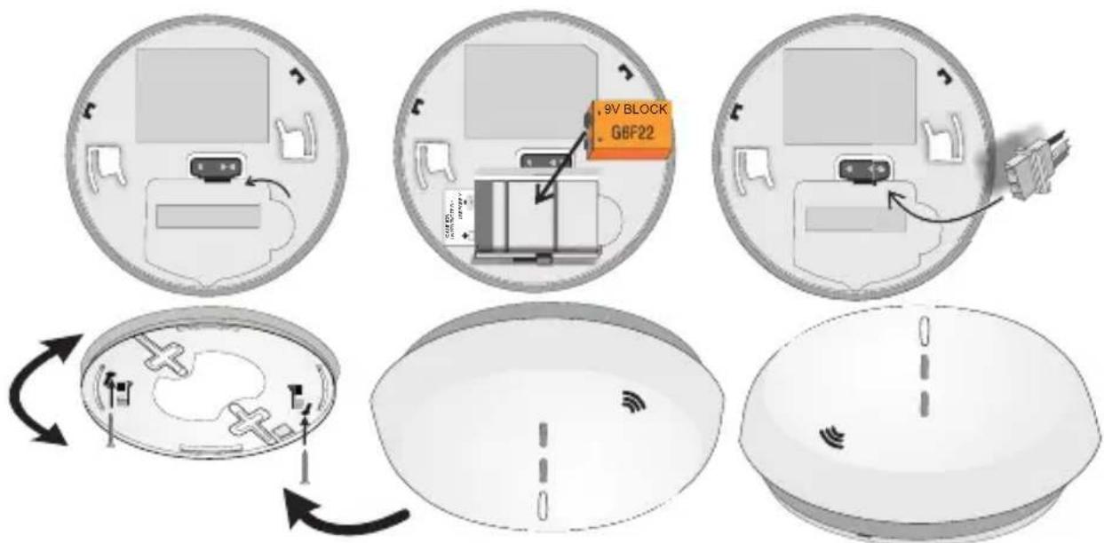 ALECTO SA240 - EVITEZ LES ENDROITS SUIVANTS POUR LE MONTAGE: - 2