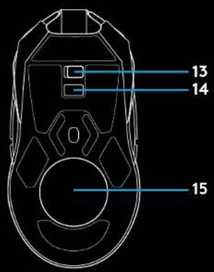 LOGITECH G903 Lightspeed Wireless - BOTões TOTALMENTE PROGRAMÁVEIS - 2