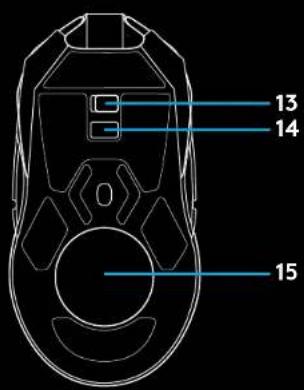 LOGITECH G903 Lightspeed Wireless - FULLY PROGRAMMABLE BUTTONS - 2