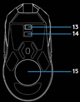 LOGITECH G903 Lightspeed Wireless - BOUTONS ENTIERÉMENT PROGRAMMABLES - 2