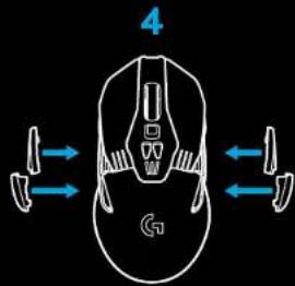 LOGITECH G903 Lightspeed Wireless - CONFIGURAÇÉS DE BOTões - 5