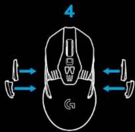 LOGITECH G903 Lightspeed Wireless - BUTTON CONFIGURATIONS - 5