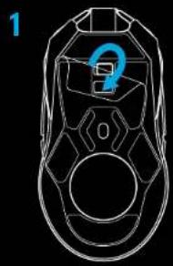 LOGITECH G903 Lightspeed Wireless - SETUP INSTRUCTIONS - 1