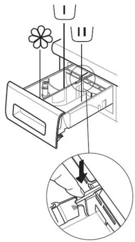 WHIRLPOOL FWDG96148WS - WASMIDDELDOSEERBAKJE - 1