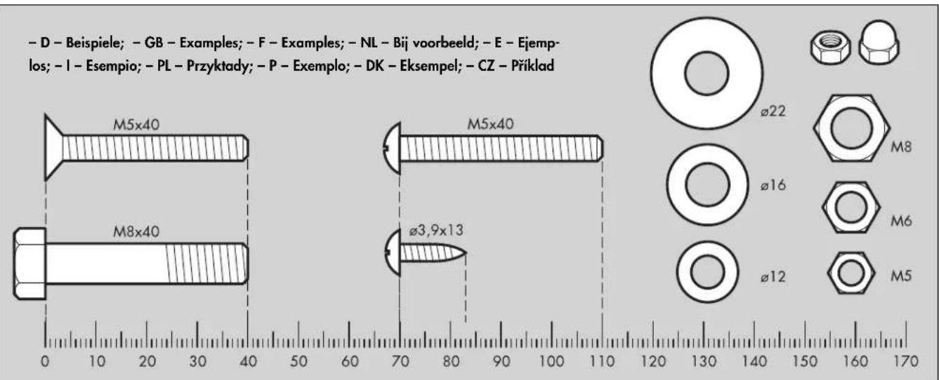KETTLER Axos Cross P - Messhilfe fur Verschraubungsmaterial - 1