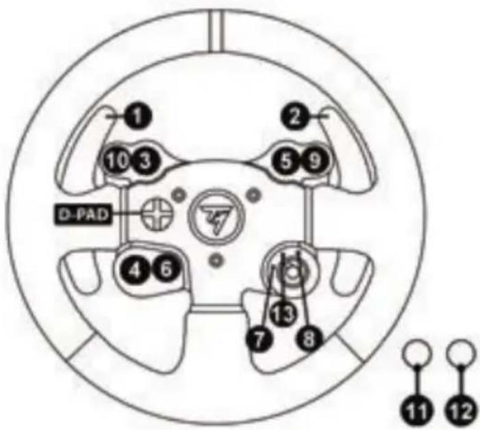 THRUSTMASTER TX Racing Wheel Leather Edition (Xbox One) - MAPEAMENTO PC - 1