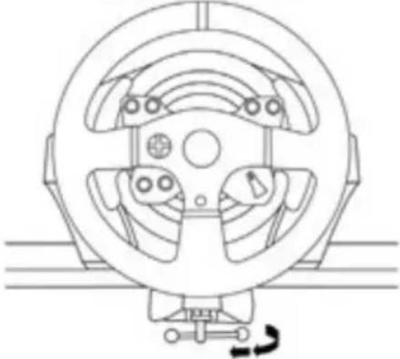 THRUSTMASTER TX Racing Wheel Leather Edition (Xbox One) - Fixar o volante a uma mesa ou secretária - 3