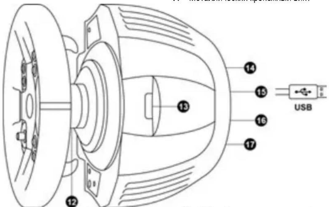THRUSTMASTER TX Racing Wheel Leather Edition (Xbox One) - 3