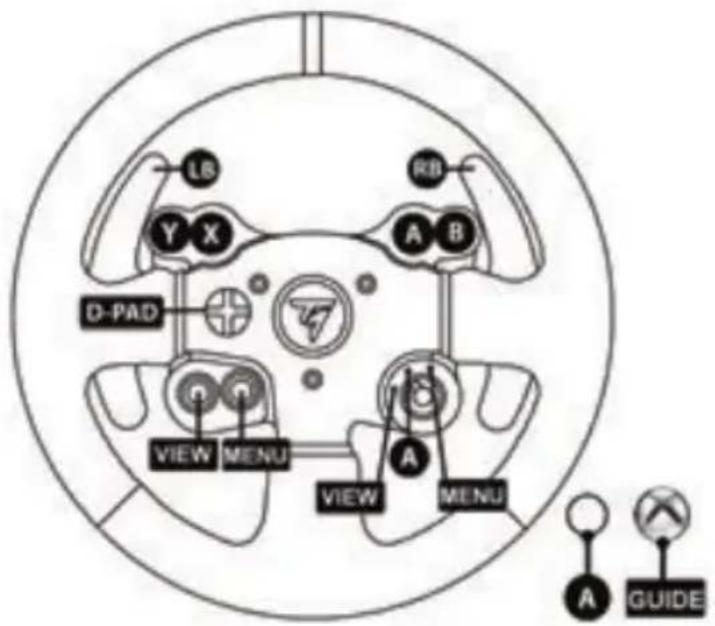 THRUSTMASTER TX Racing Wheel Leather Edition (Xbox One) - Fijación de la base del volante de carreras a una cabina - 1