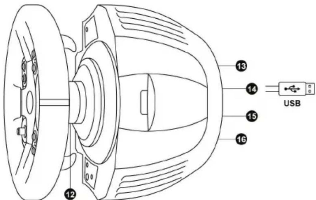 THRUSTMASTER TX Servo Base - 技術仕様 - 2