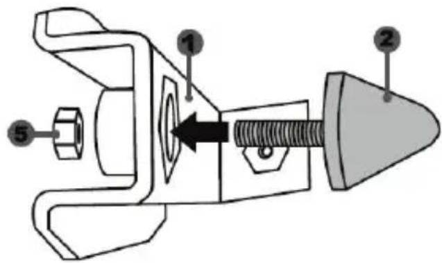 THRUSTMASTER TX Servo Base - Instalowanie ogranicznika stożkowego (modu „CONICAL RUBBER BRAKE”) - 1