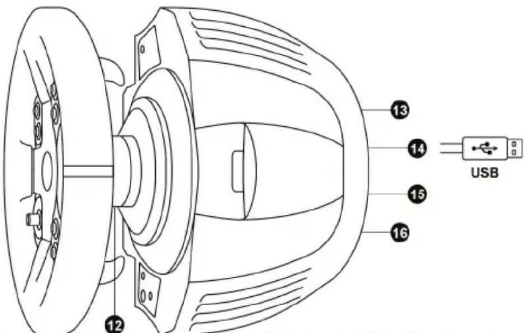 THRUSTMASTER TX Servo Base - WARNING: - 3