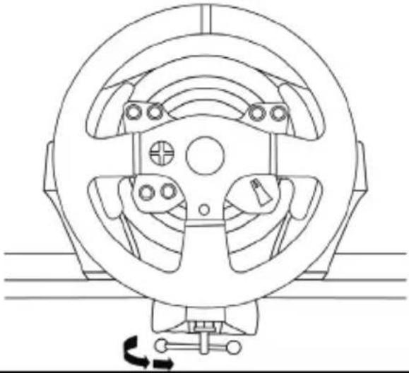 THRUSTMASTER TX Servo Base - Fixar o volante a uma mesa ou secretária - 4