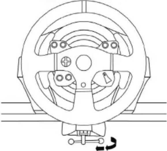 THRUSTMASTER TX Servo Base - Fixar o volante a uma mesa ou secretária - 3