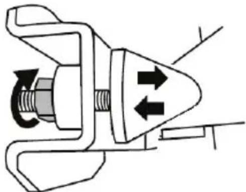 THRUSTMASTER TX Servo Base - Jarrupolkimen LIIKKUMISMATKAN ja vastuksen VOIMAKKUUDEN säätö - 1