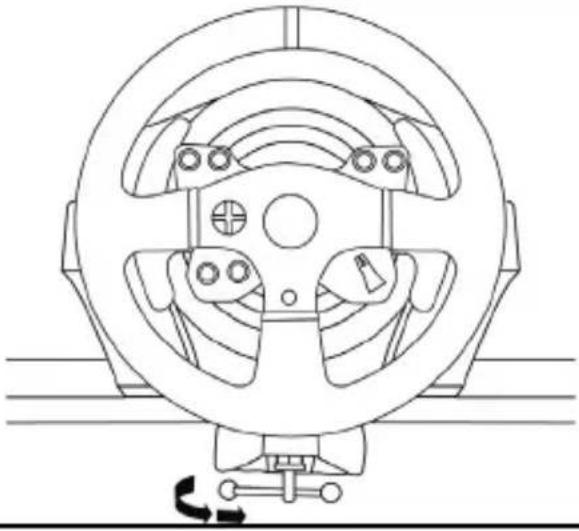 THRUSTMASTER TX Servo Base - 將方向盤固定到檯面或桌面上 - 4