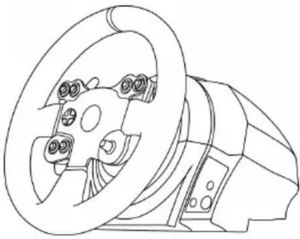 THRUSTMASTER TX Servo Base - TX RACING WHEEL LEATHER EDITION - 1