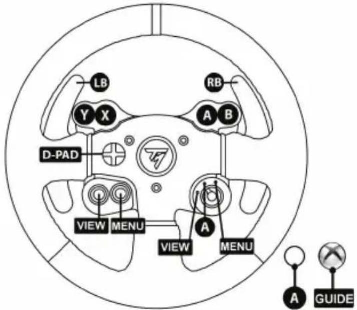 THRUSTMASTER TX Servo Base - XBOX SERIES X|S / XBOX ONE DÜĞME YERLEŞİMİ - 1