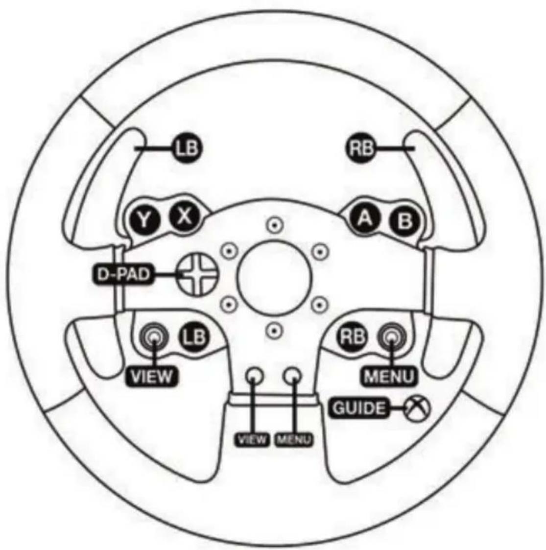 THRUSTMASTER TMX Pro - XBOX ONE 용 레이싱 핸들 설정 - 1