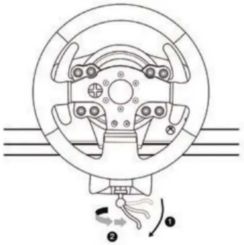 THRUSTMASTER TMX Pro - Mocowanie kierownicy do stołu lub biurka - 3