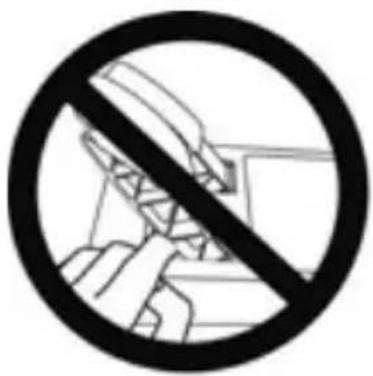 THRUSTMASTER TMX Force Feedback - Warning - Pedal set pinch hazard when playing - 1