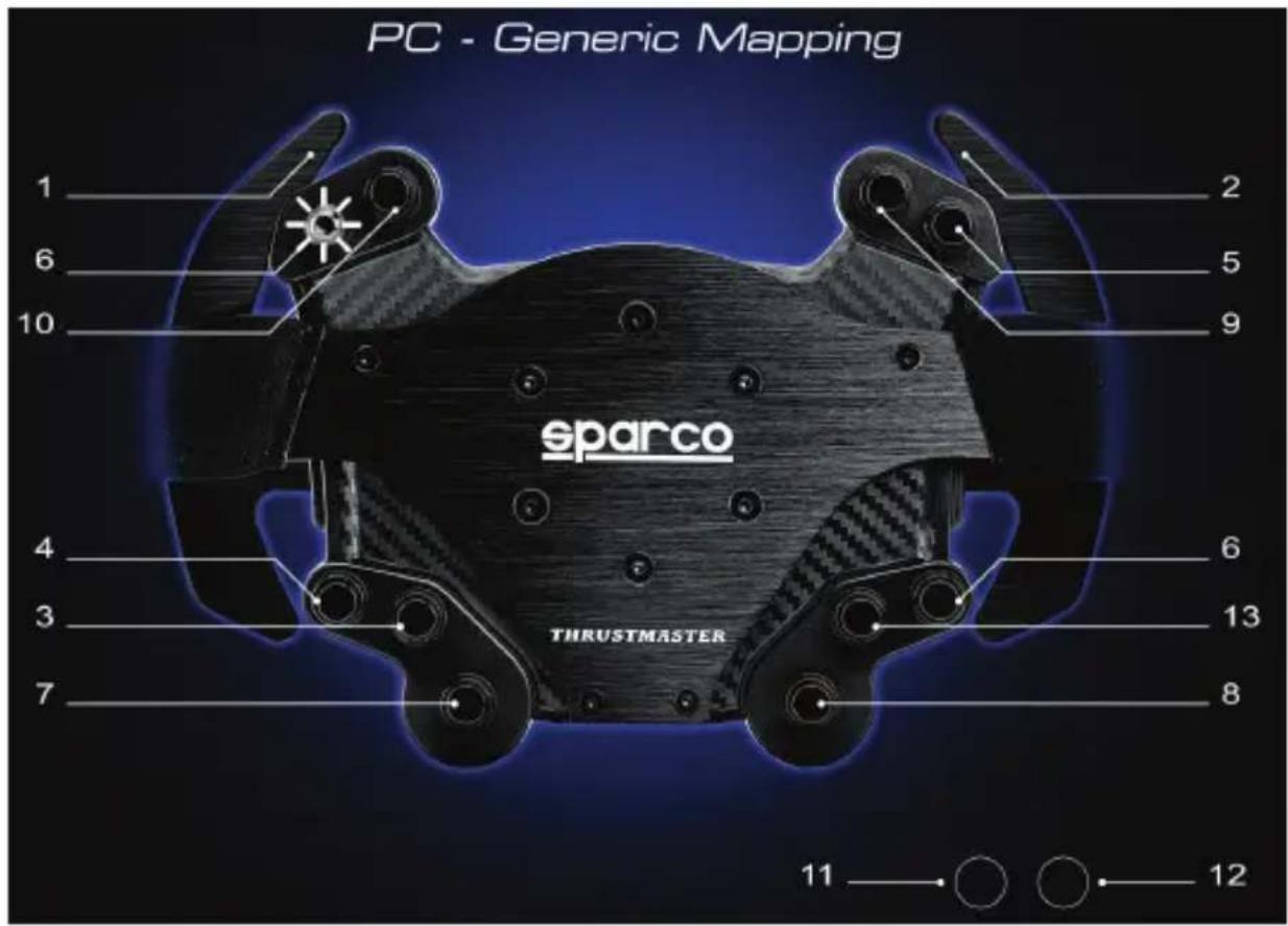 THRUSTMASTER TM Rally Wheel Sparco R383 Mod - MAPEARAPC - 1