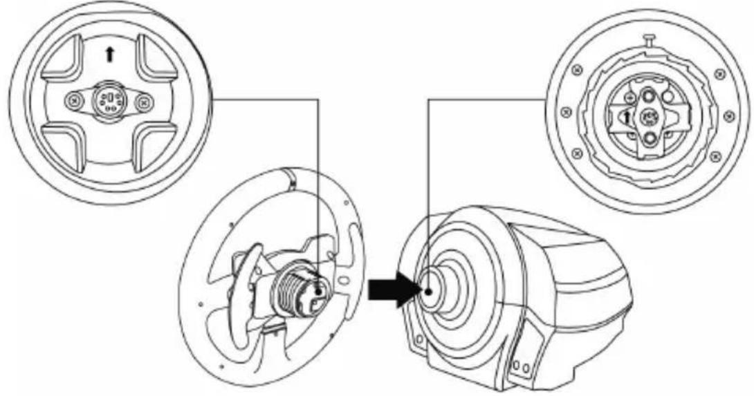 THRUSTMASTER TM Rally Wheel Sparco R383 Mod - INSTALAR O VOLANTE NA BASE - 1