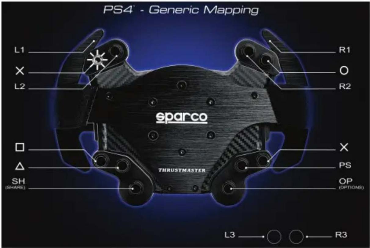 THRUSTMASTER TM Rally Wheel Sparco R383 Mod - PC MAPPING - 2