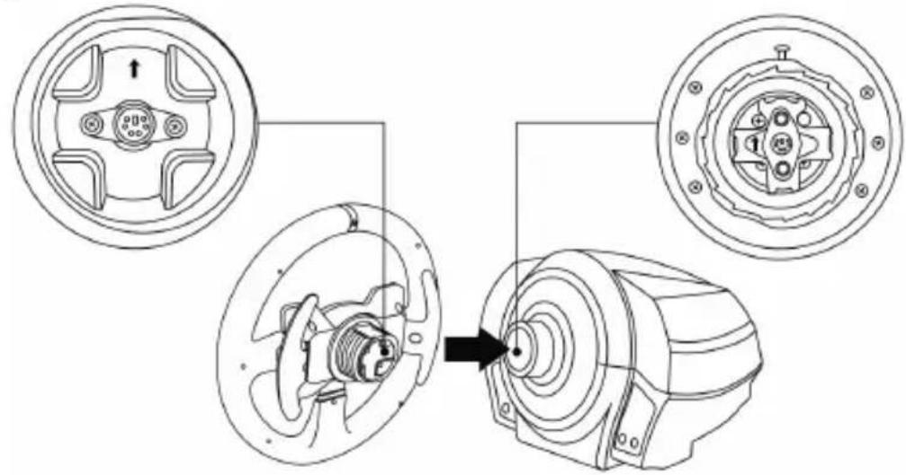 THRUSTMASTER TM Rally Wheel Sparco R383 Mod - Stéralnèg木儿を一部固定する - 1
