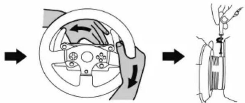 THRUSTMASTER TM Rally Wheel Sparco R383 Mod - Stéralnèg木儿を一部固定する - 2