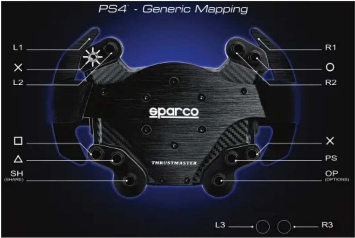 THRUSTMASTER TM Rally Wheel Sparco R383 Mod - COOTHECEHNE ΦυHKιη έλρ PLAYSTATION®4 - 1