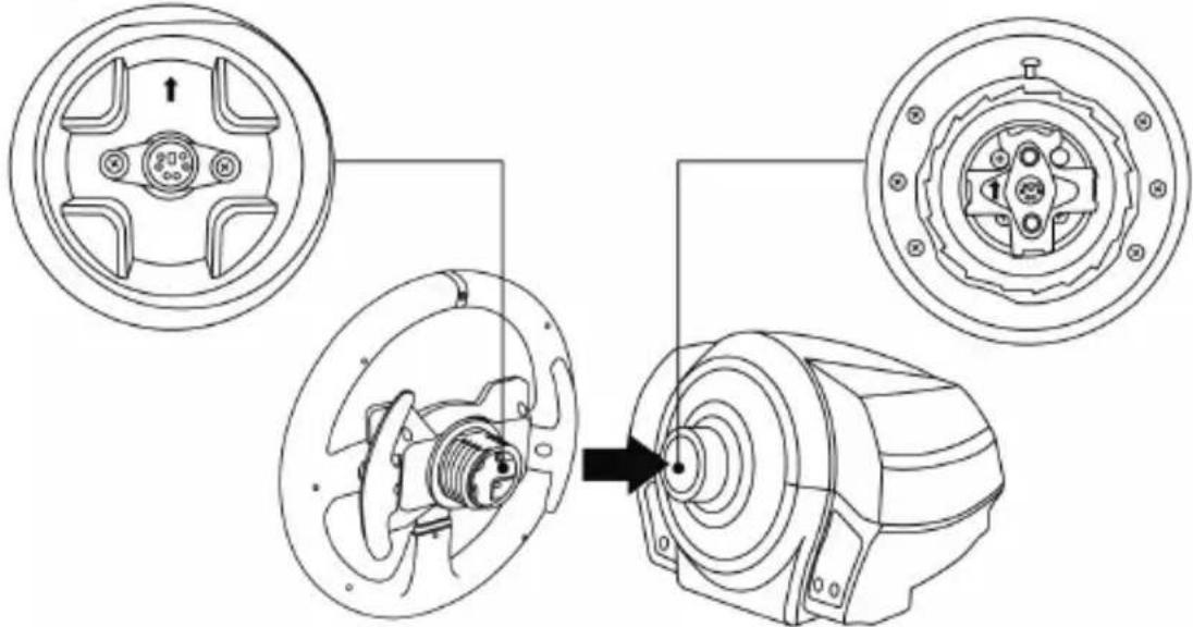 THRUSTMASTER TM Rally Wheel Sparco R383 Mod - YCTAHOBKA PYJIEBOFO KOLECA HA 6A3Y - 1